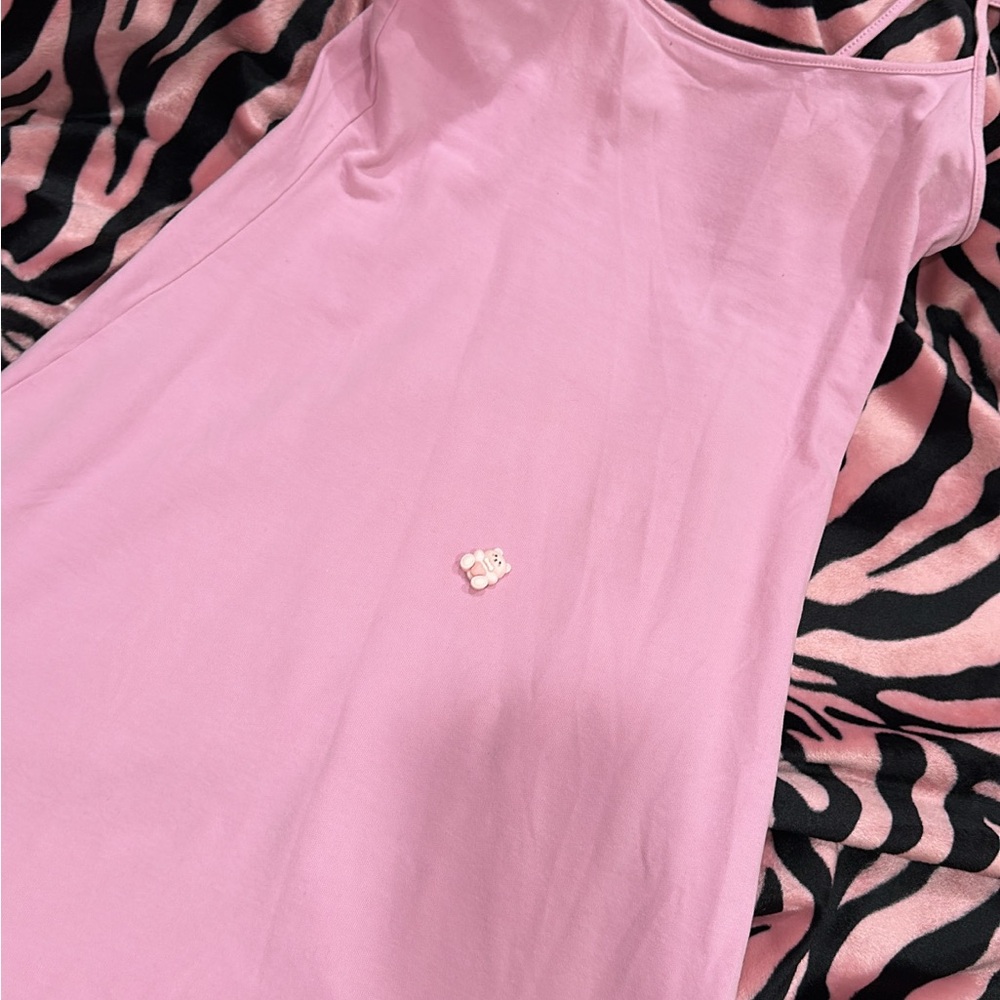 Elegant Pink Mini Dress